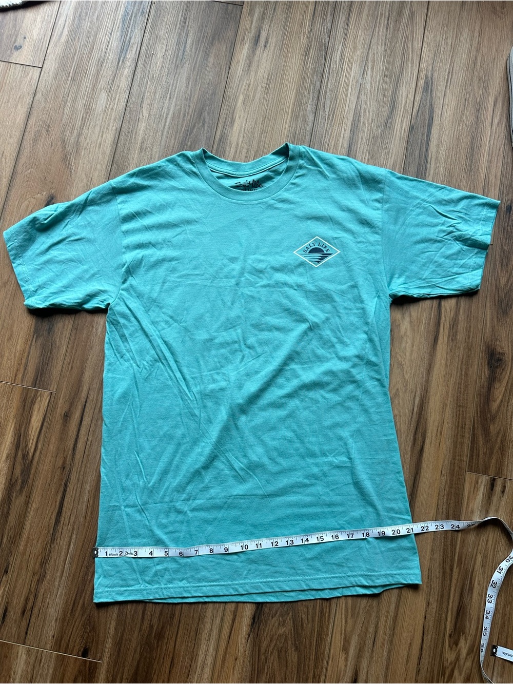 Salt Life Teal Short-Sleeve Graphic Crew Tee